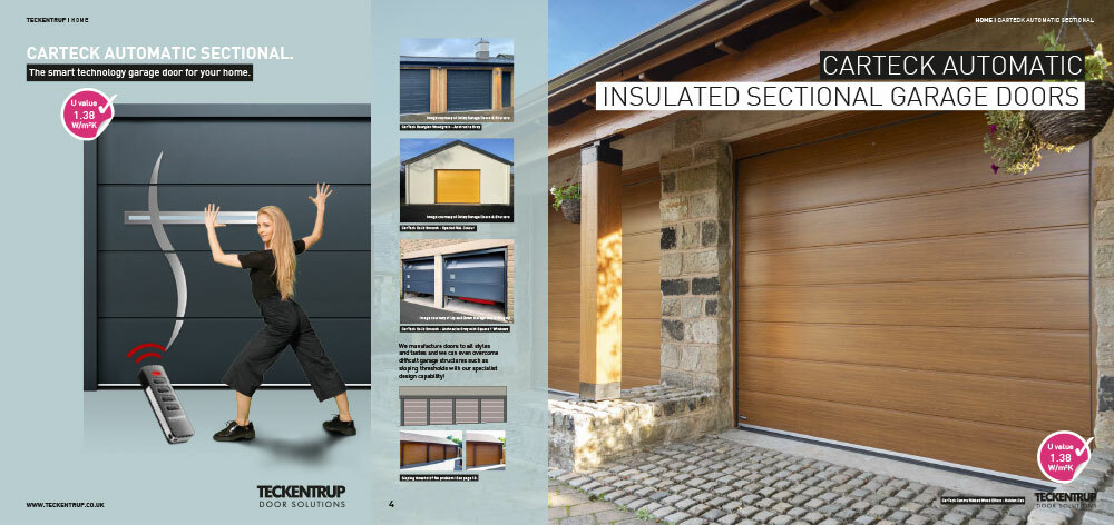 Insulated Sectional Garage Doors (Brochure) cover