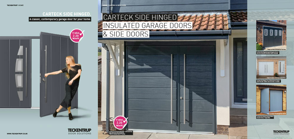 Insulated Side Hinged Garage Doors (Brochure) cover
