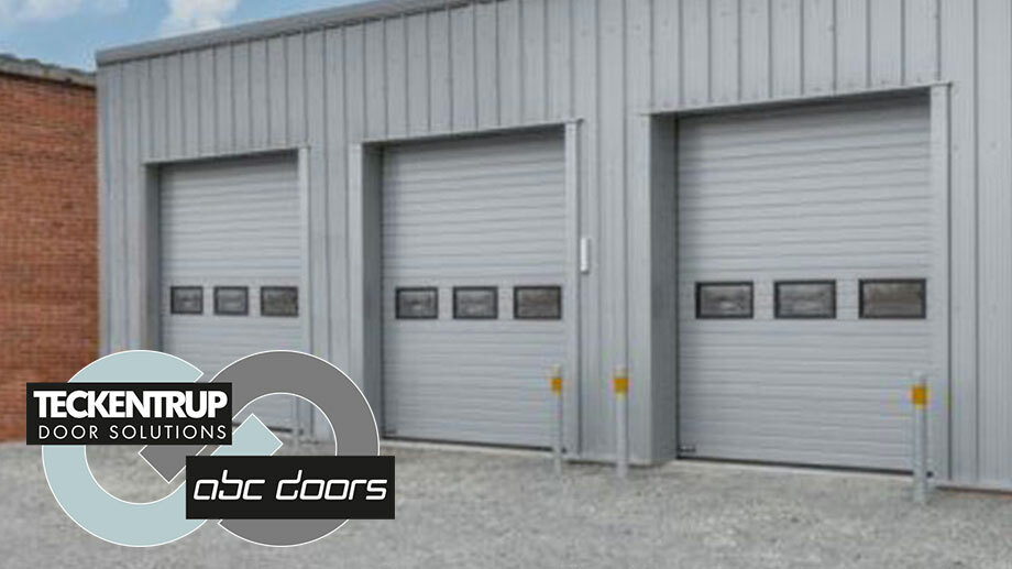Teckentrup Industrial Sectional Doors At Car Wprkshop Thumb