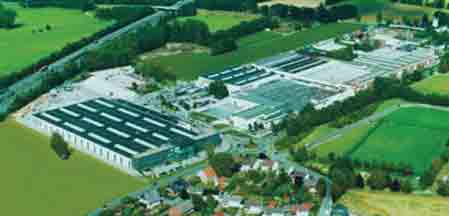 The factory at Verl, Germany