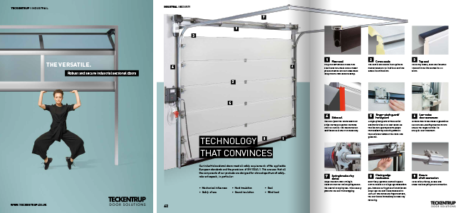 Industrial Sectional Brochure Spreads