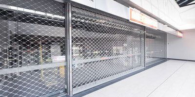 Roller Shutters Keep Shops And Underground Parking Lots Safe