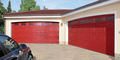 Teckentrup Georgian Garage Door Red Location Thumb