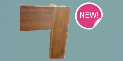 Teckentrup New Golden oak frame header slip over covers thumb