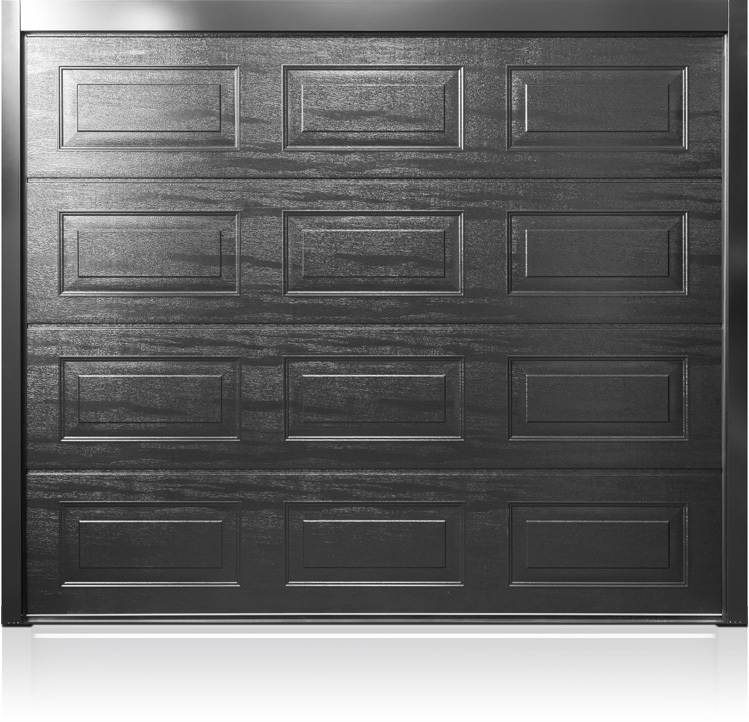 CarTeck Georgian Wood Grain Effect Jet Black RAL 9005