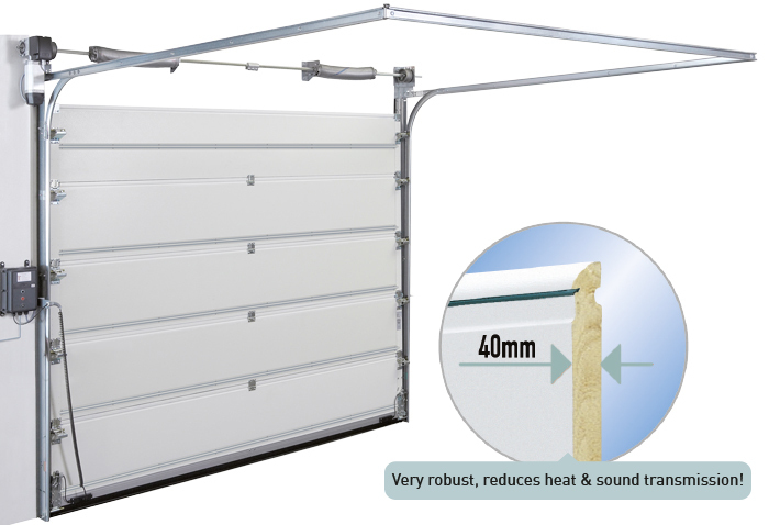 CarTeck SuperSize Garage Door Inside View