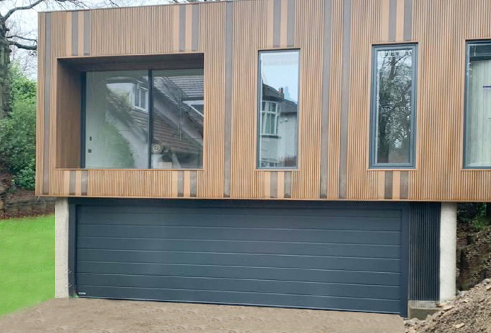 CarTeck SuperSize Sectional Garage Door