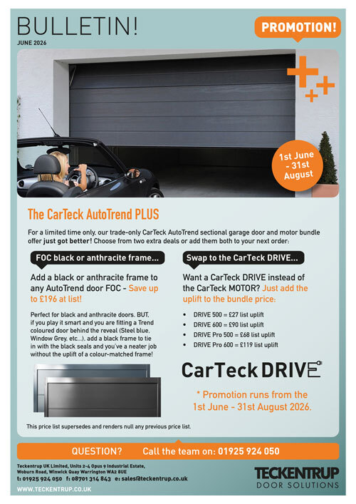 Promotion - The CarTeck AutoTrend PLUS! (Bulletin) cover