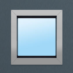 Stainless Steel Insert Window Option