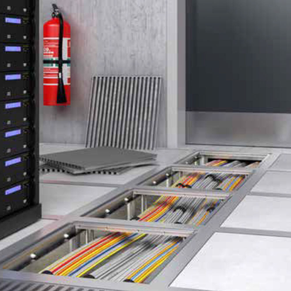 Teckentrup AI-Ready Data Centre Steel Doors & Doorsets Certified For Raised Floor Applications