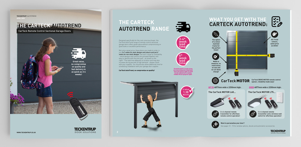 Teckentrup Auto Trend Garage Door Brochure 2025