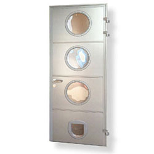 Bling Pet Flap - usually fitted to the bottom panel of a door!