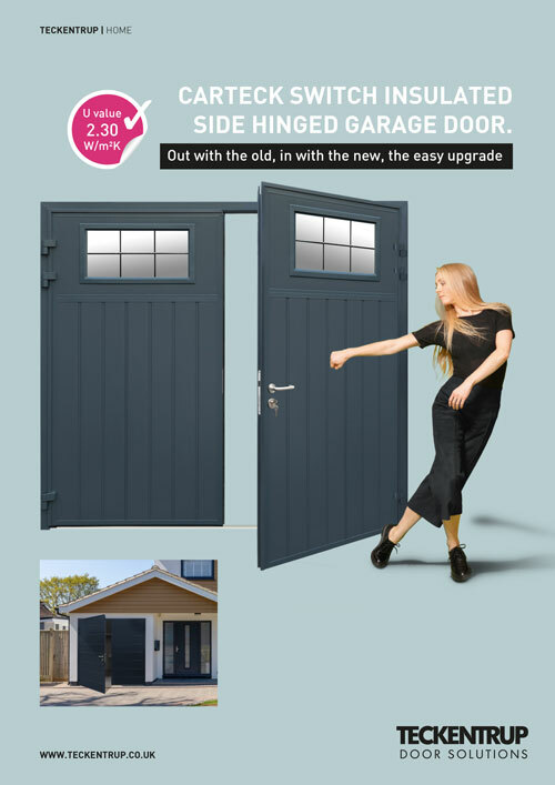 Teckentrup CarTeck Switch Side Hinged Garage Door Brochure cover