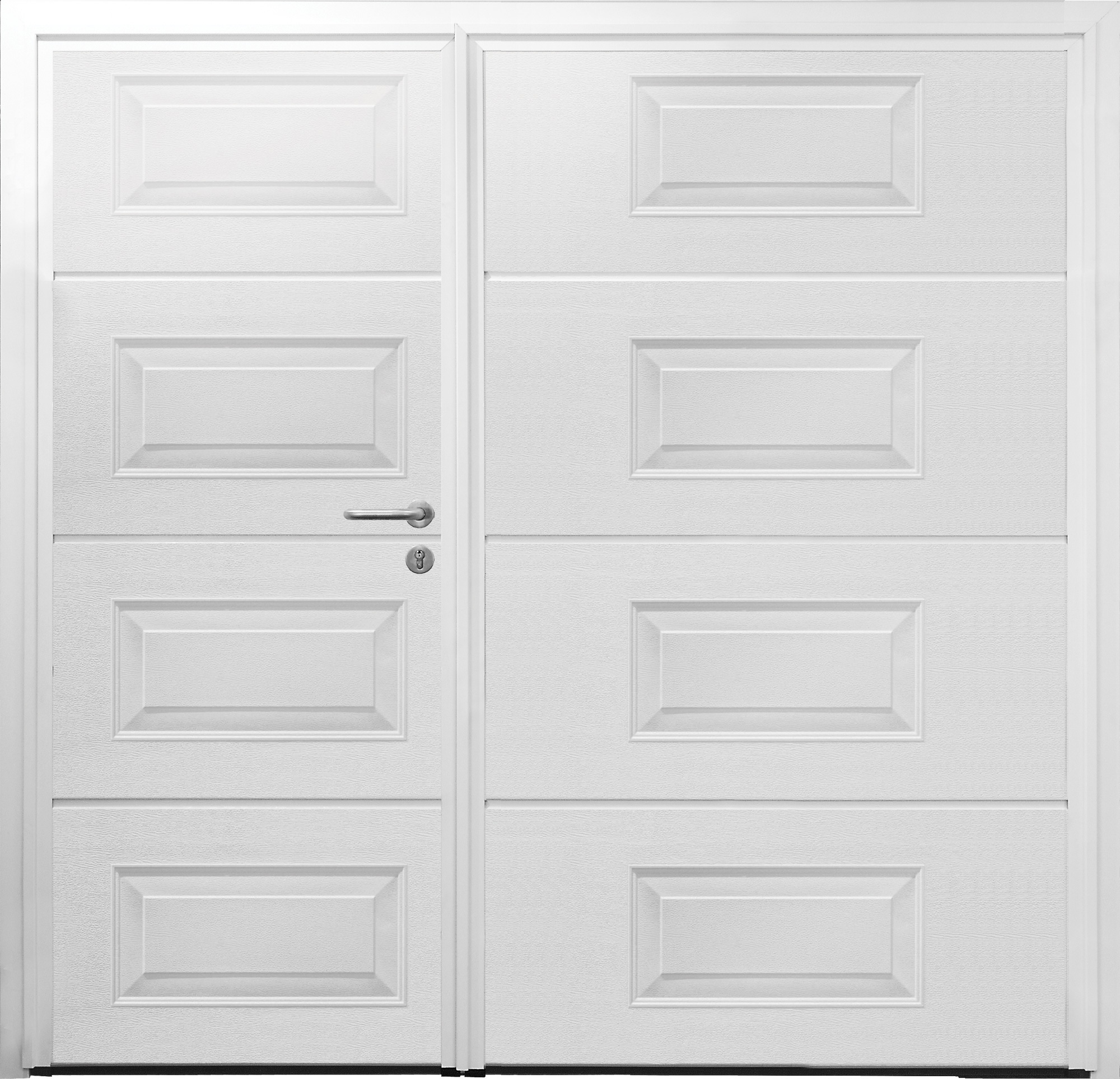 CarTeck Georgian Side Hinged Garage Door - Asymmetric Horizontal Width Up To 2350mm