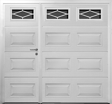 Horizontal Window Rhombus Mullion