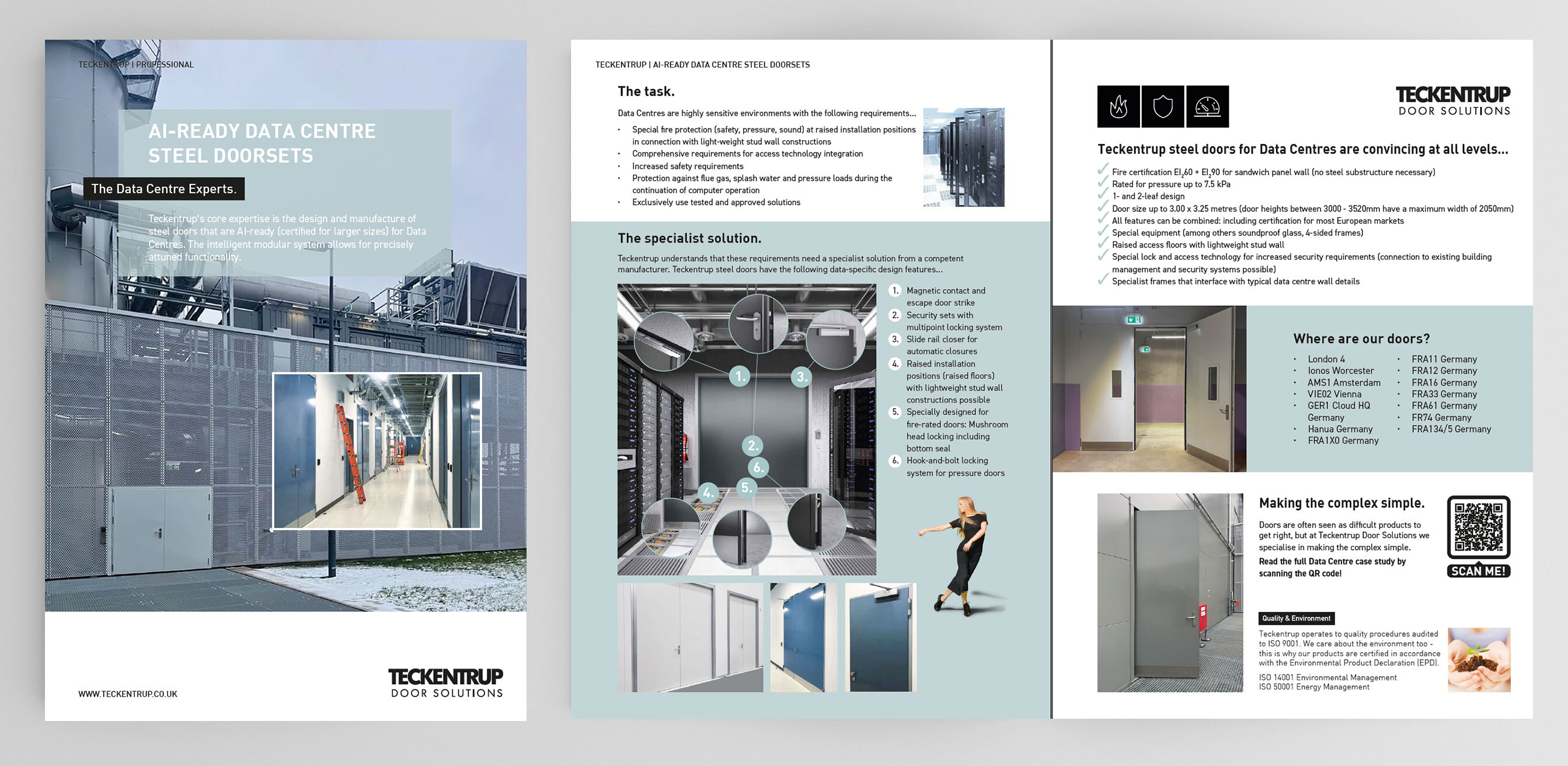 Teckentrup Data Centre Steel Door Brochure 2026