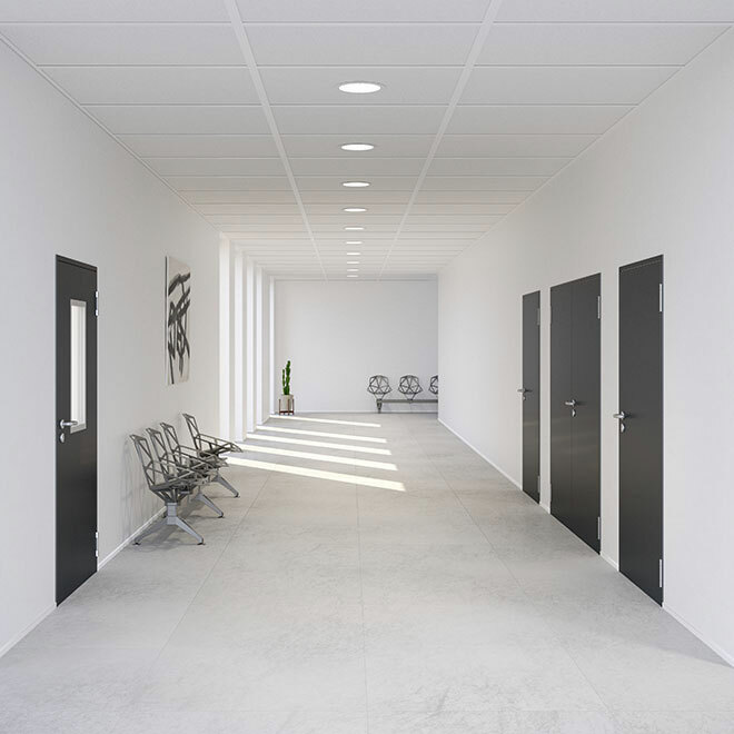Teckentrup Flush Door for clean lines and finishes