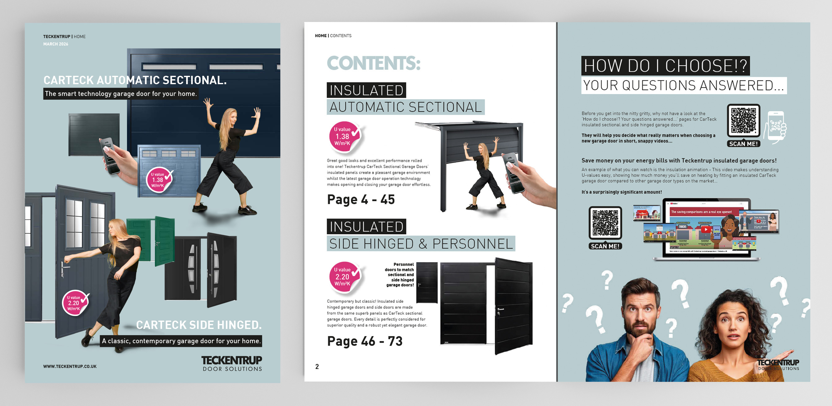 CarTeck Garage Door Range (Brochure) cover