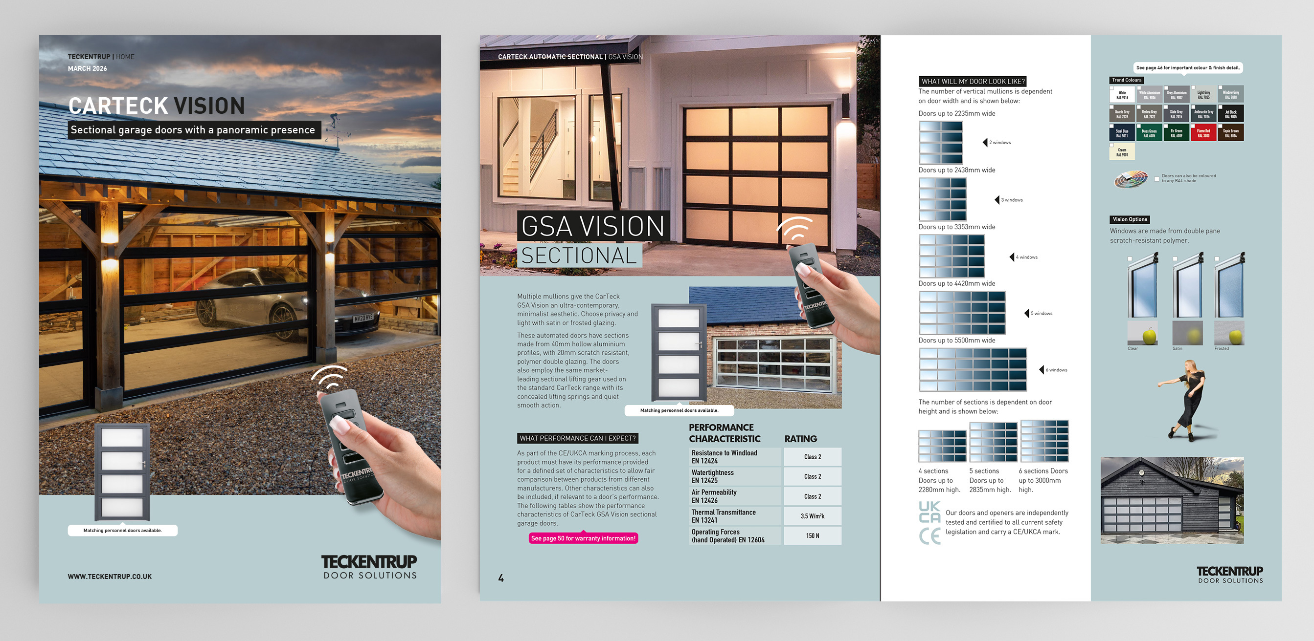 Teckentrup Garage Door GSA SLX Brochure 2025