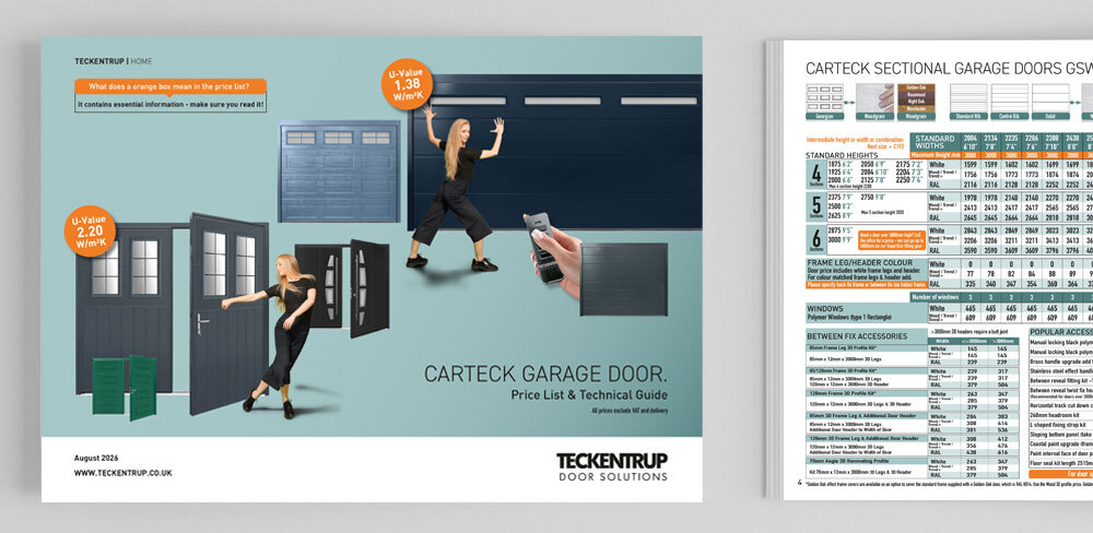 Teckentrup Home Garage Door Price List (August 2026) cover