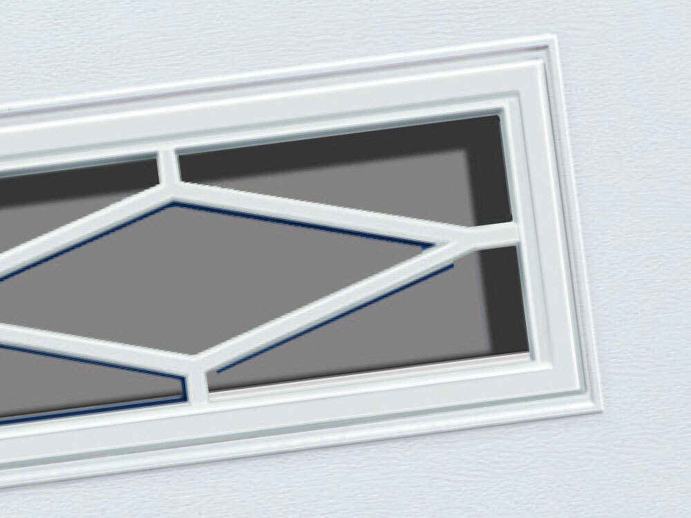 CarTeck Sectional Garage Door Window Detail