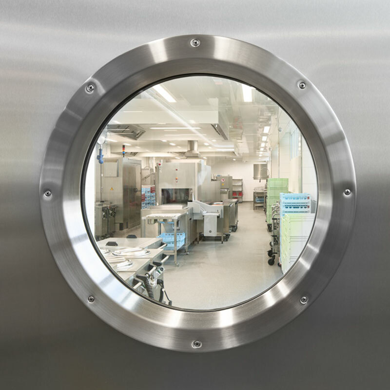 Teckentrup Steel Door Stainless Steel Location Porthole