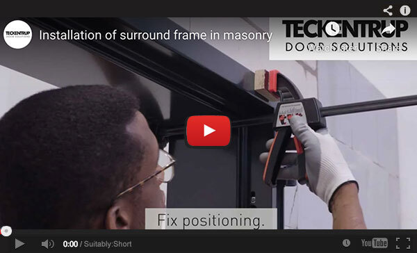 Installation of Surround Frame in Masonry