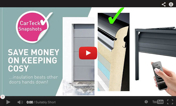 Teckentrup TV Insulated Sectional Garage Door Snapshot Video Cosy