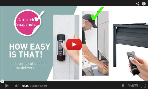 How Easy Is That - Clever solutions for home delivery! CarTeck Insulated Sectional Garage Doors