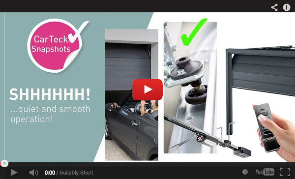 Teckentrup TV Insulated Sectional Garage Door Snapshot Video Quiet