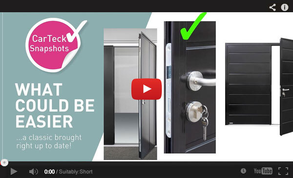 Teckentrup TV Insulated Side Hinged Garage Door Snapshot Video Classic