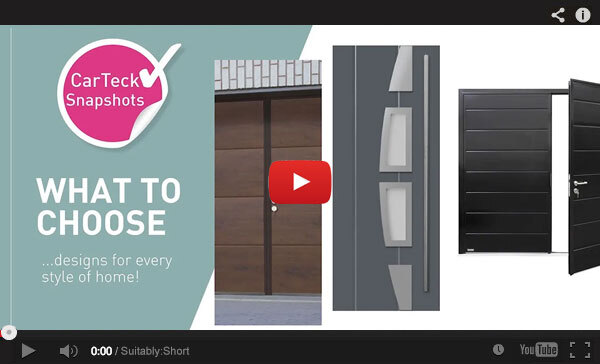 Teckentrup TV Insulated Side Hinged Garage Door Snapshot Video Designs