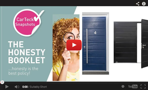 Teckentrup TV Insulated Side Hinged Garage Door Snapshot Video Honesty