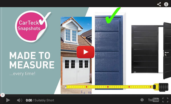 Teckentrup TV Insulated Side Hinged Garage Door Snapshot Video Made To Measure