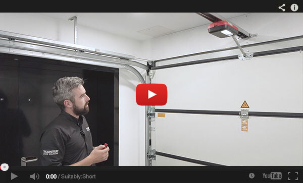 Teckentrup TV Sectional Garage Door Install Car Teck Drive Lifter Video