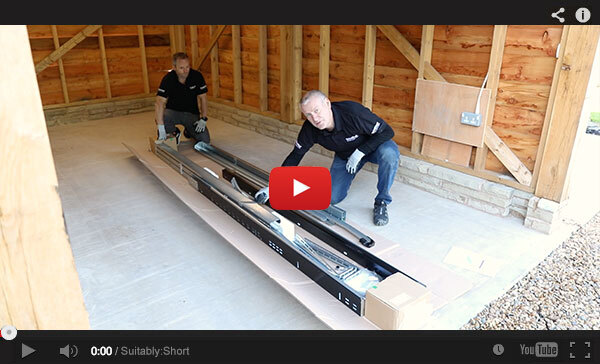 Assembling the frame - Sectional Garage Door Installation