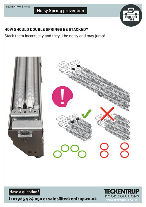 Toolbox Tip - Noisy Spring Prevention - Double Spring Stacking cover