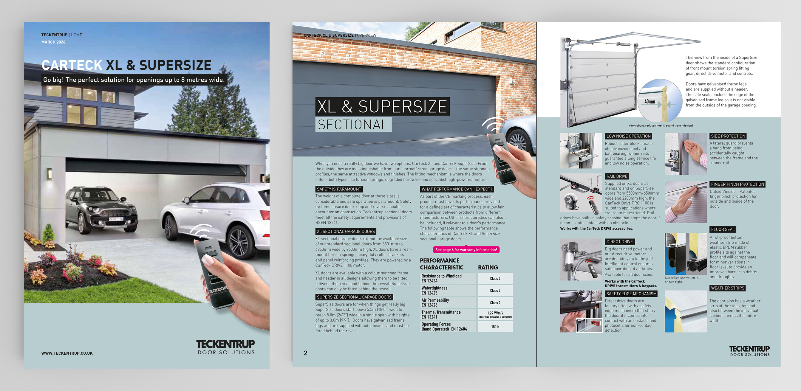 Teckentrup XL Supersize Garage Door Brochure 2026