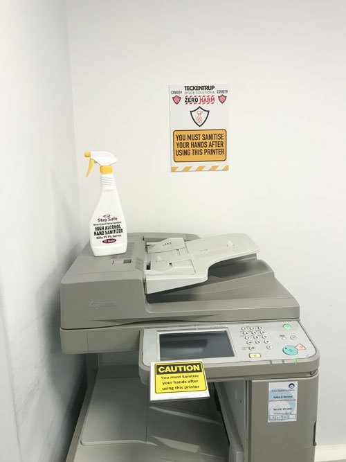 COVID-19 Safe Copier