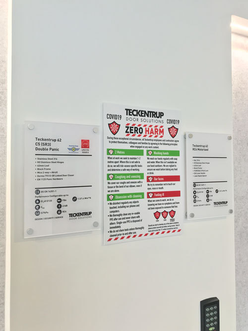 COVID-19 Zero Harm Wall Posters