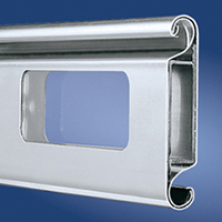 Aluminium ThermoTeck Profile 4020 with glazing