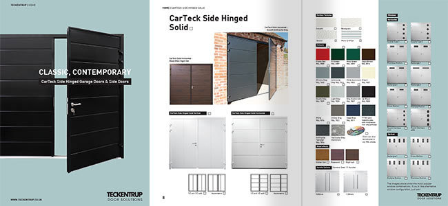 Side Hinged Garage Doors (Brochure) cover