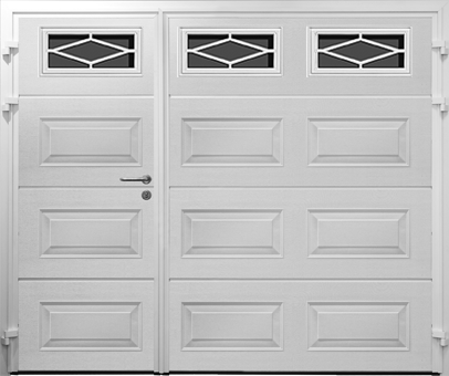 Horizontal Window Rhombus Mullion