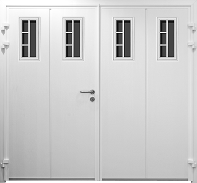 Vertical Window Multiple Mullion